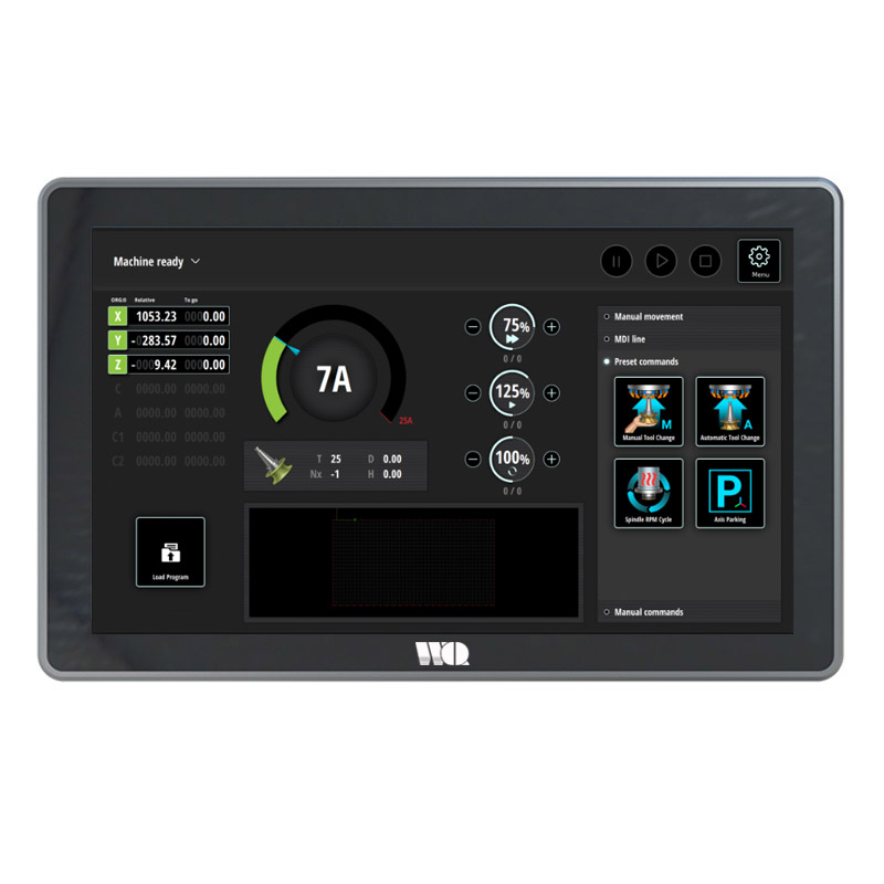 Ελεγκτής βιομηχανικής οθόνης αφής 65222Touchcreen LCD Industrial Display Monitor
